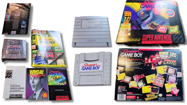 Super Game Boy é um periférico que permite jogar cartuchos de Game Boy em um console Super Nintendo