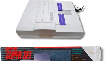 Modelo Super Nintendo Playtronic 1993 Brasil