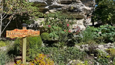 Harding Spring in Eureka Springs, Arkansas
