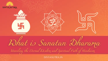 What is Sanatan dharam and how its wisdom bloc banner image