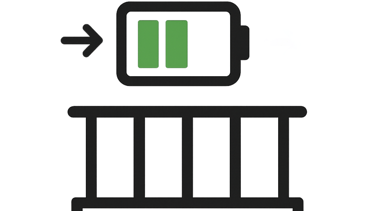Ładowanie magazynu energii dla bloku