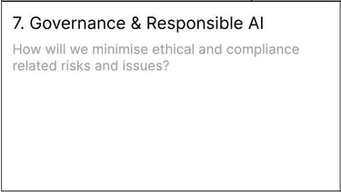 Governance & Responsible AI