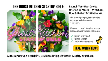 Launch your own ghost or cloud kitchen with this step by step guide