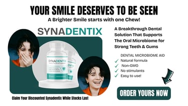 A brighter smile starts with one chew! Get yours today - Synadentix