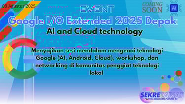 google io extended 2025 di Depok