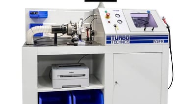 Echipament de ultimă generație pentru reglarea și echilibrarea turbinei, asigurând performanță optim