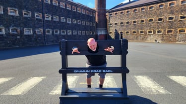 Crumlin Road Gaol in Belfast, Ireland captures The Pirate