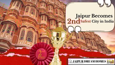 jaipur becomes 2nd safest city in India