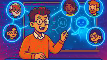 An Online course with learners across the world connected