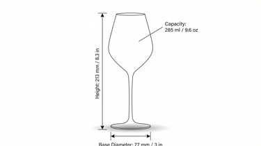 Champagne Tulip Glass wholesale in China