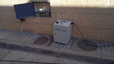 Tracer Gas Injection in Residential Property