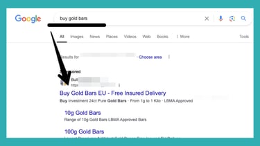 an example of a dynamic search ads