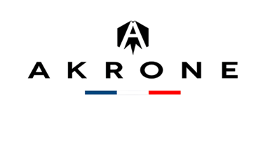 a logo for akrone