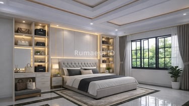 interior kamar tidur mewah rumaesa id