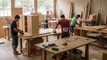 workshop interior depok