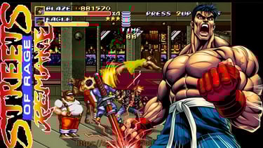 Master of Rage. Max Thunder red fist
