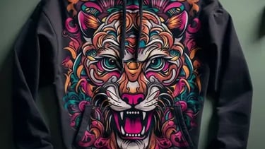 Διαφημιστικά φούτερ με custom εκτύπωση.
