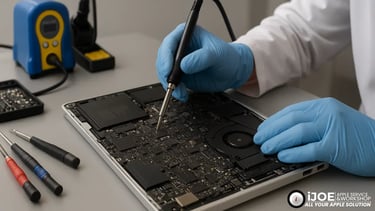 Ini adalah gambar dari Artikel iJOE - Apple Service Surabaya yang berjudul : Service MacBook Surabaya ITS