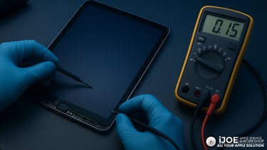 Service Backlight And Battery On iPad Air 5