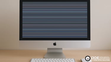 Layar iMac Muncul Garis Horizontal: Gejala Kerusakan GPU yang Sering Terjadi