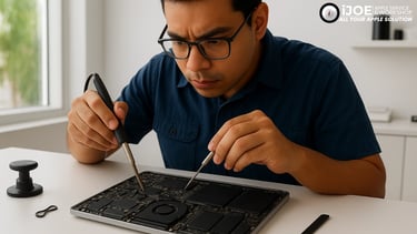 Ini adalah gambar dari Artikel iJOE - Apple Service Surabaya yang berjudul : Service MacBook Surabaya Selatan