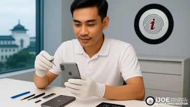 Ini adalah gambar dari Artikel iJOE - Apple Service Surabaya yang berjudul : Service iPhone Bandung Terpercaya