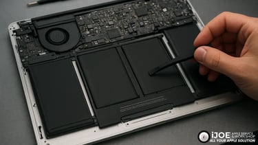 Proses Penggantian Baterai MacBook A1502