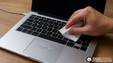 Solusi Ketika MacBook Kamu Terkena Air