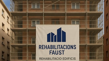 Rehabilitación integral de fachadas de edificios en Barcelona