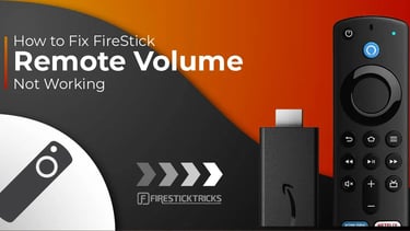 Fix Firestick Remote Volume Control Issue