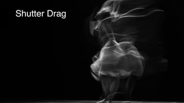 Shutter Drag example