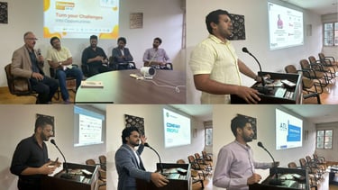 Panelist sharing insights during Founders Club Episode 12