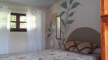 Vista do quarto Suite.