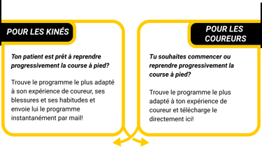 presentation de l'algorithme des programmes de reprise de course