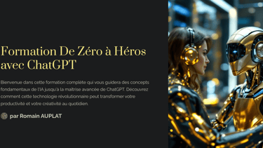 Formation de zero a heros par romain auplat