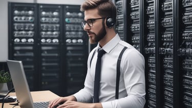 A team of experts collaborating on a project.