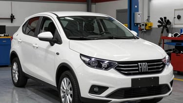 A pristine car being serviced, showcasing high-quality workmanship.