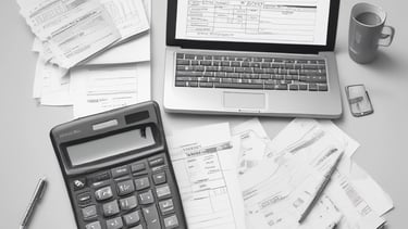 A professional team discussing payroll solutions.