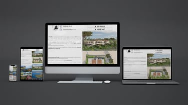 Interface utilisateur montrant une architecture VEFA sur plusieurs supports