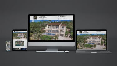 Page de vente sur plan responsive pour un programme haut de gamme