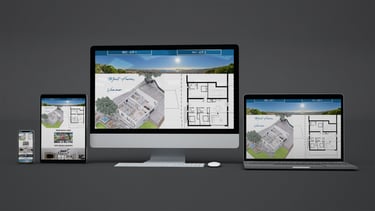 Présentation multiplateforme d’un site immobilier VEFA en 3D