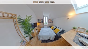 La visite virtuelle d'un appartement Airbnb à louer
