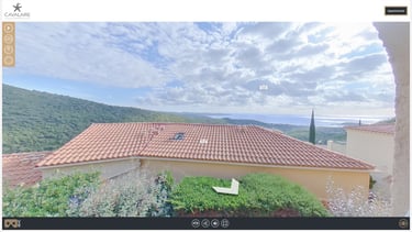 La visite virtuelle d'un bien immobilier à  Cavalaire-sur-Mer