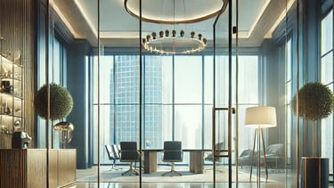 Professional Office symbolizing a desire to meet