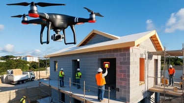 Dorne sobrevoando casa