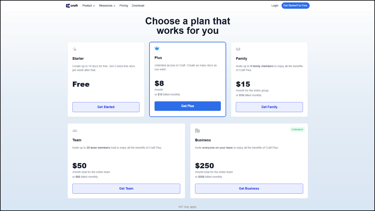 Craft Pricing