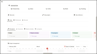Notion Dashboard