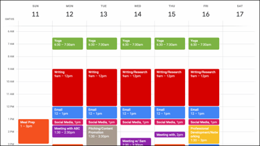 Todoist Calendar View