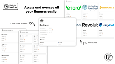 Notion Templates | Ultimate Finance OS™  | Cover 2