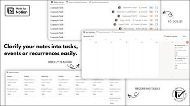 Notion Templates | Ultimate Productivity OS™  | Cover 3
